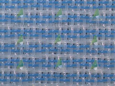 Fabricación de tejidos de tres capas para papel de impresión y papel de escritura