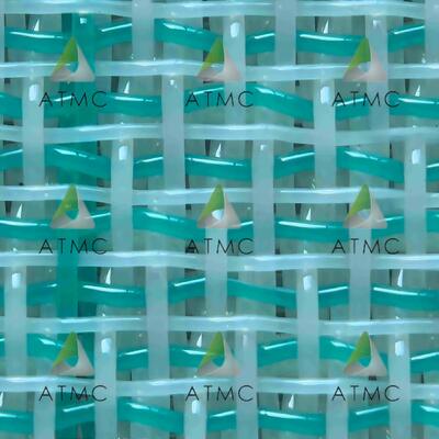 Tejido de máquina de papel con soporte de hoja mejorado - Coarse 8/16 Shed DLA47816SM-420CFM con hilo CD adicional para una retención de fibra y drenaje superiores en la producción de cartón